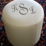 Leather Ottoman