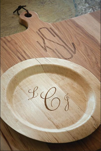 360West-CLE-CuttingBoard Laser Engraved Cutting Board